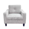 1 Seater Linen Fabric Sofa Model:KM-175409
