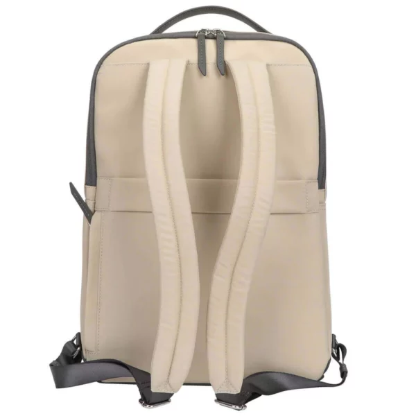 Back of Targus Newport Backpack showing padded straps