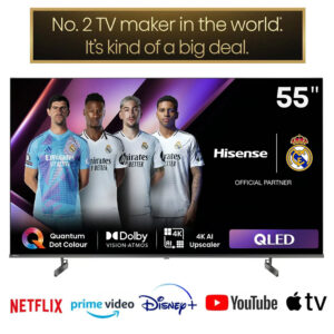 Hisense 55" QLED 4K SMART VIDAA TV Model:55Q6N