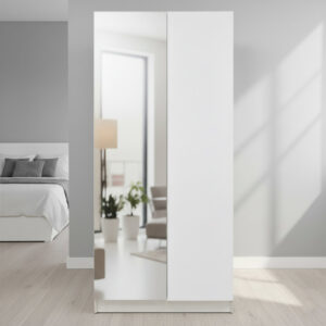 Wardrobe 2 Door WD2D-OFW (Mirror) Model: A1400-M